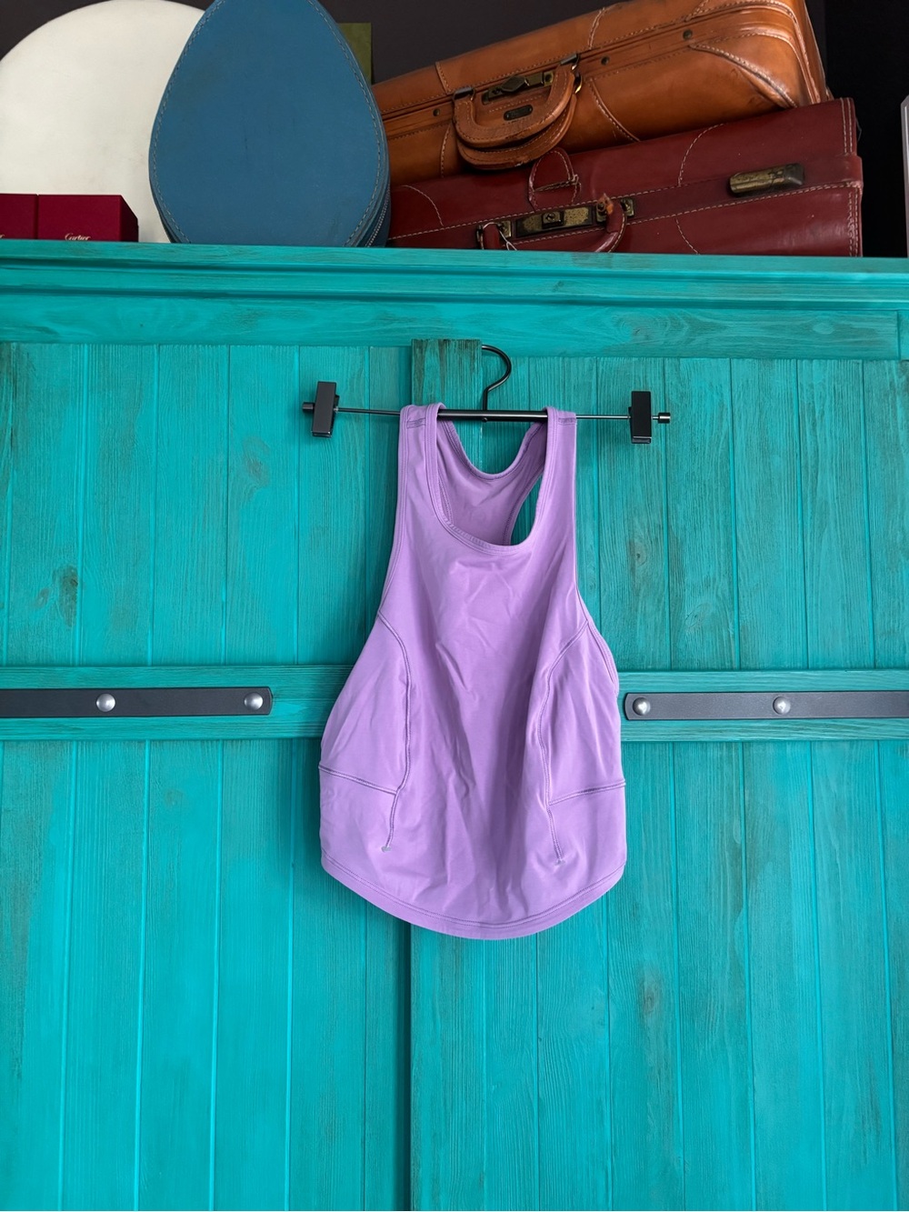 lululemon athletica Lavender Racerback Pocket Tank